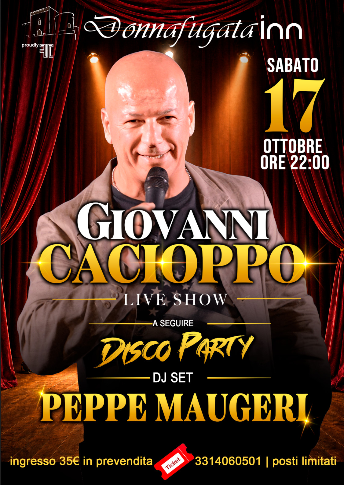 GIOVANNI CACIOPPO LIVE SHOW